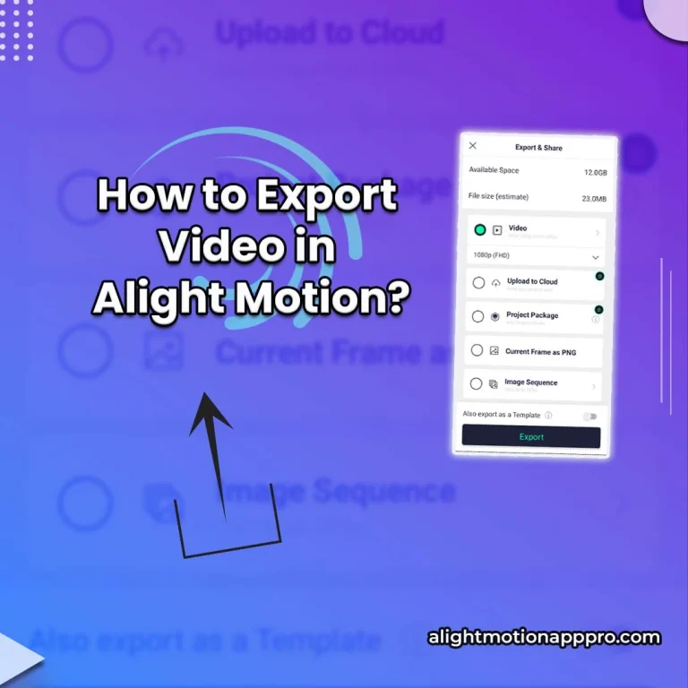 How-to-export-video-in-alight-motion