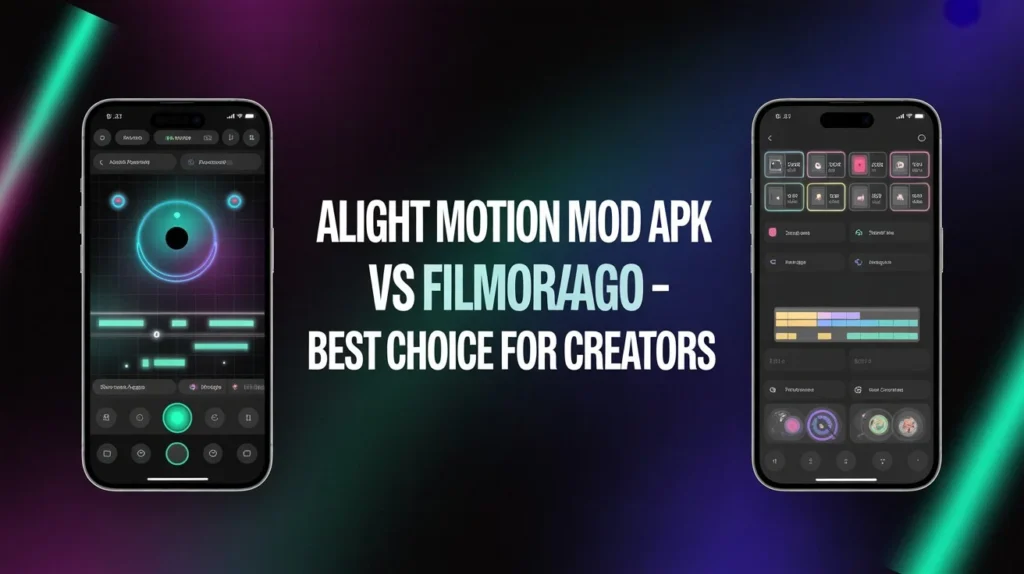 Alight Motion Mod APK vs FilmoraGo – Best Choice for Creators
