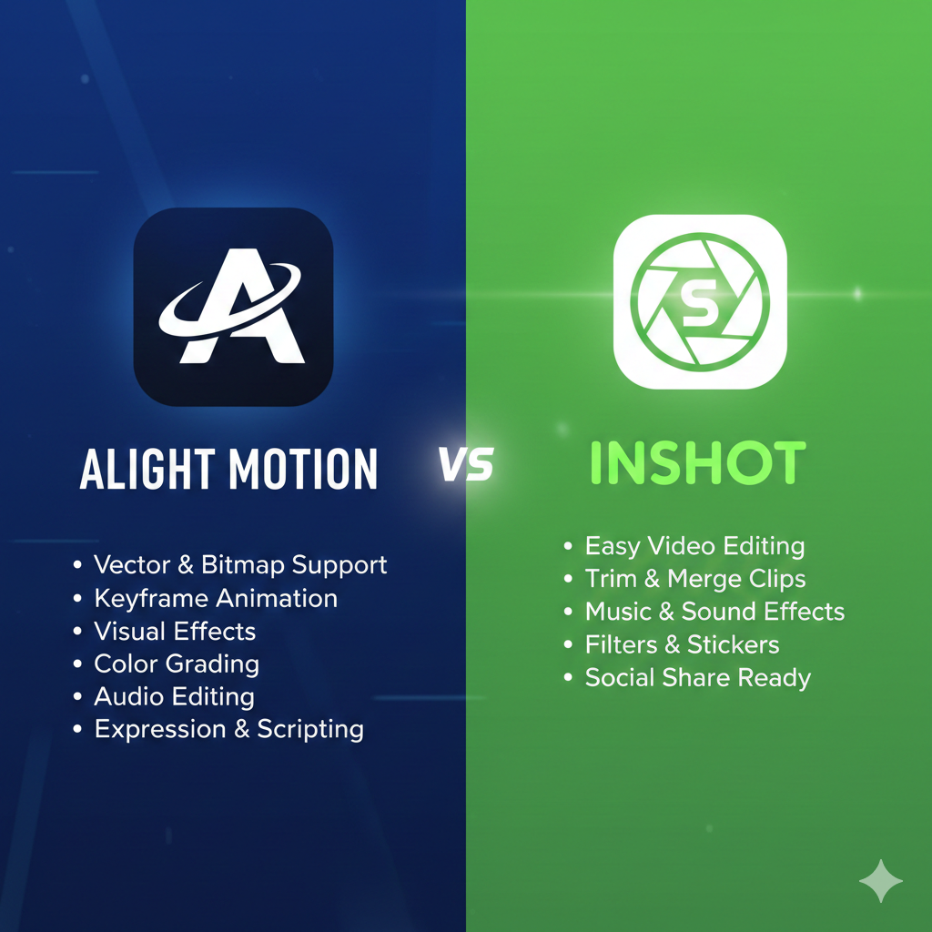 features alight motion vs inshot