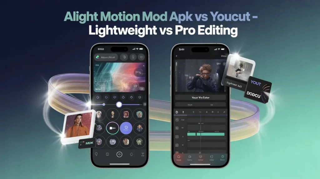 Alight Motion Mod APK vs YouCut – Lightweight vs Pro Editing