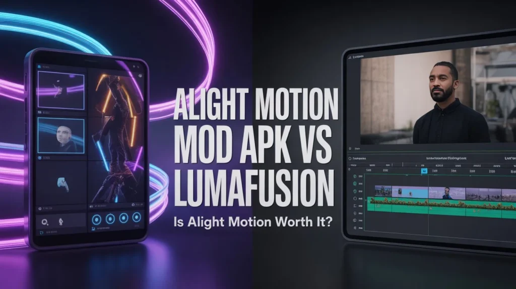 Alight Motion Mod APK vs LumaFusion