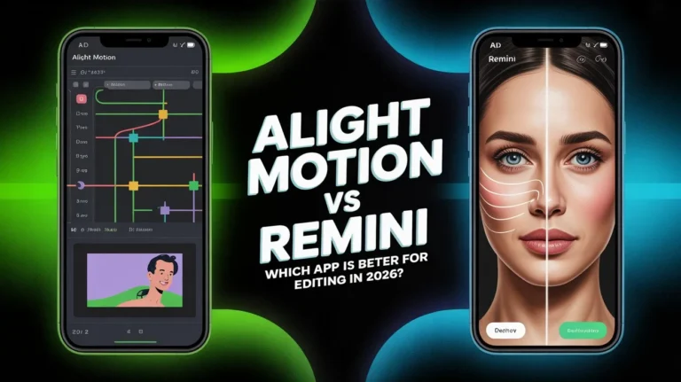 Alight Motion vs Remini