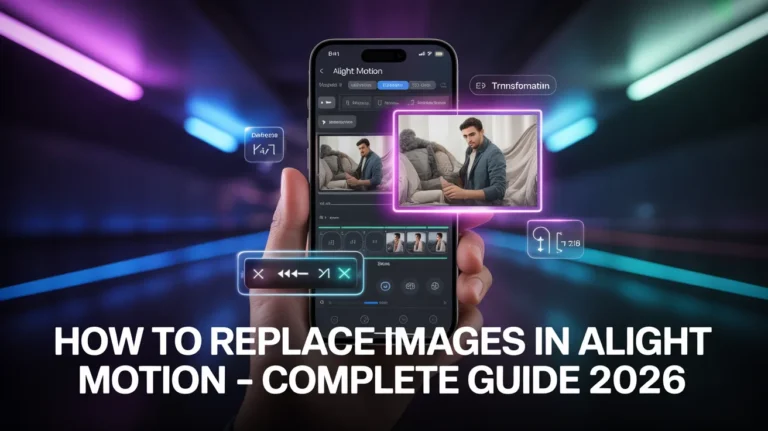 How to Replace Images in Alight Motion