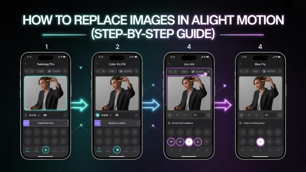 How to Replace Images in Alight Motion (Step-by-Step Guide)