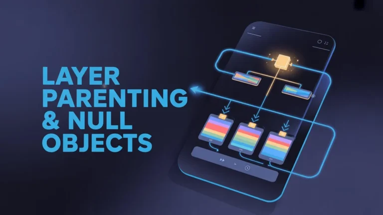 Layer Parenting & Null Objects in Alight Motion