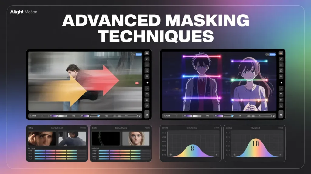 Best Effects to Combine With Advanced Masking Techniques for Multi-Layer Editing in Alight Motion